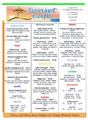Sunset cafe menu